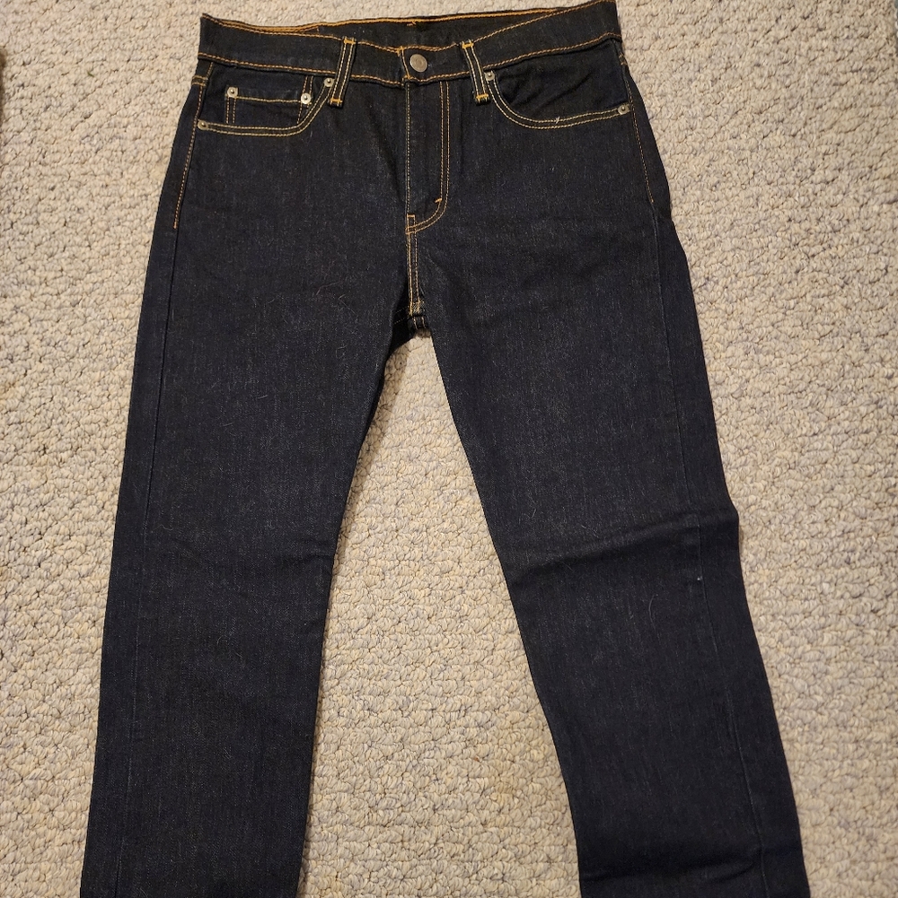Levi's Men's Dark Blue Skinny Jeans